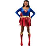 Rubie's- Disfraz de Supergirl Sexy para Mujer Talla XS Superman Gorros, máscaras y accesorios para fiesta, Multicolor (Rubies rubi-888239/XS)