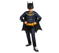 Rubies 3014997-8000 - Disfraz infantil de Batman para niños de 7 a 8 años, multicolor para Halloween