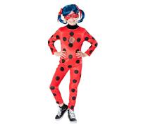 Rubies 3015055-6000 - Disfraz infantil de mariquita milagrosa, para niños y niñas, multicolor, 5-6 años, Halloween
