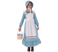 Rubies 407225 Disfraz de ni a pionera infantil talla peque a 4-6