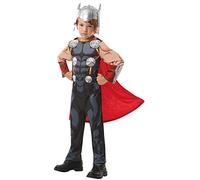 Rubies- Marvel Avengers Thor Classic-Disfraz Infantil, dibujo animado, Multicolor, M (Rubie's RBIES-284221)