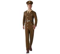 Rubies 810986STD000 WW1 - Disfraz genérico de soldado de la Primera Guerra Mundial para adultos, multicolor, STD Halloween