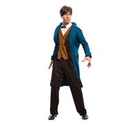 Rubies 820574XL - Disfraz de Newt Scamander para adulto, para hombre, multicolor, talla XL, Halloween, Halloween