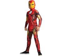 Rubies 880607_L Marvel Avengers Assemble Iron Man Child's Costume, Cartoon, Mult