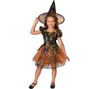 Rubie's 882684TODD - Elegante vestido oficial de bruja, niños pequeños (edad 1-2 años) Halloween