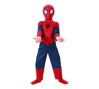 Rubies 886919 Disfraz Spiderman de niño, Color Azul/Rojo, Talla L