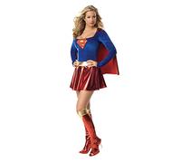 Rubies 888239L Disfraz de Supergirl para mujer, Color Azul, Talla 40-42