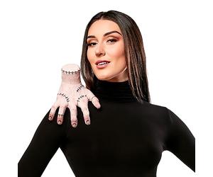 Rubies Accesorio Mano Familia Addams, Miércoles Addams, The Thing, La Cosa, complemento para disfraz, Oficial Wednesday para Halloween, Carnaval, Fiestas y Cosplay