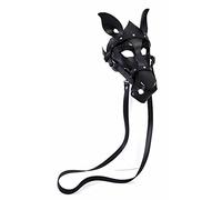 Rubies Adult Black Horse Face Animal Mask for Themed Parties and Halloween, Black