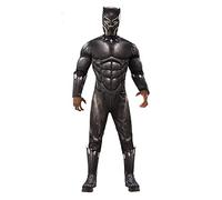 Rubies Avengers Disfraz Black Panther Endgame Deluxe AD, Multicolor, Talla única (Rubie'S 700743-STD) Carnaval