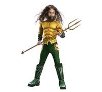 Rubies Avengers - Disfraz de Aquaman Premium, para niños, 8-10 años ( 641365-L)