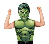 Rubies Avengers Hulk Disfraz y Mascara, multicolor, S-M (Rubie's Spain 620970)