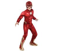 Rubie's Boys DC Comics Flash The Movie Deluxe Costume Jumpsuit and Mask 9-10 Yea