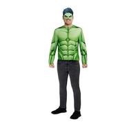 Rubies Camiseta oficial de Hulk, disfraz para adulto, talla M-L