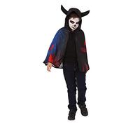 Rubies - Capa Impresa Skull con Capucha Inf (S5208)