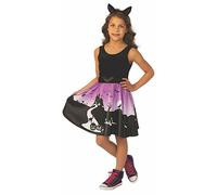 Rubies Casa Embrujada Niña Calabaza Murciélagos Vestido Niños Disfraz Halloween