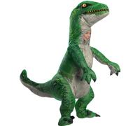 Rubie's Child's The Original Inflatable Dinosaur Costume Velociraptor with Sound Small