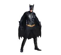 Rubie's Costume Co - Disfraz de Batman The Dark Knight Rises Grand Heritage Deluxe Batman, Negro, Small