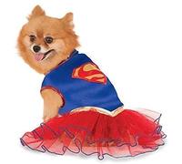 Rubie's Official DC Comics Supergirl Pet Dog Costume Tutu Dress, Size: X-Large N