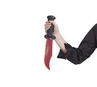 Rubies Cuchillo con Sangre infantil, 33 cm de largo, sangre falsa, material plástico, Original, Ideal para halloween, carnaval y cumpleaños.