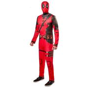 Rubies Deadpool Classic para adultos, Jumpsuit impreso digitalmente con máscara, Licencia Oficial Marvel Deadpol 3, Unisex, para Carnaval, Halloween, Fiestas temáticas, Cosplay y despedidas