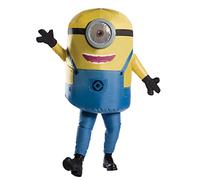 Rubies Despicable Me - Disfraz Hinchable de Minion Stuart para adultos, Talla única ( 810585) Carnaval