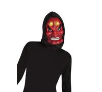 Rubies Disfraz Adulto - Máscara Devil con Capucha