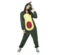 Rubie's Disfraz Aguacate – Jumpsuit con capucha, Unisex para adulto, Talla Única