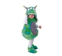 Rubies Disfraz Alien para bebés, niños y niñas, Jumpsuit y gorro, Licencia Oficial, Unisex, Marcianos, Marcianito para Halloween, Carnaval, Fiestas, Cosplay