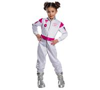 Rubies Disfraz Barbie Astronauta para niñas, Jumpsuit con cubrebotas y cinturón, Oficial Mattel Barbie para carnaval, cumpleaños, navidad y halloween