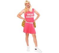 Rubies Disfraz Beerleader Man para Adulto, Top con Pechos, Falda y Pompones, Oficial Despedidas de Soltero, Carnaval, Fiestas y Cumpleaños