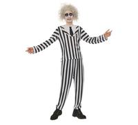 Rubies Disfraz Beetlejuice OPP para adulto, Chaqueta y pantalón impreso, Licencia Oficial Beetlejuice para Halloween, cosplay, fiestas y Carnaval