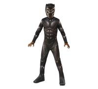 Rubies Disfraz Black Panther Classic Endgame para niños y niñas, Jumpsuit impres