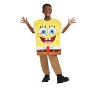 Rubies DISFRAZ BOB ESPONJA INFANTIL para niño, para niña, talla S, tabardo, para Carnaval, Navidad, Fiestas y Cosplay