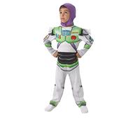 Rubies Disfraz Buzz Lightyear para niño, Oficial Disney Toy Story. Con jumpsuit y gorro. Disfraz para carnavarl, navidad, halloween (610386-L)