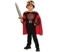 Rubies Disfraz Caballero Valiente para niños y niñas, Camisa con capa y cinturón, Oficial Carnaval, Halloween, Navidad y cumpleaños