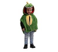 Rubies Disfraz Capa Súper Dino para niñas y niños, Capa con capucha de Dinosaurio, Oficial Carnaval, Cumpleaños, Fiestas, Halloween, Navidad