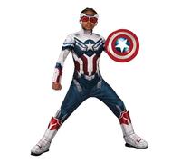 Rubies Disfraz Capitan America Faw Deluxe, The Falcon and Winter Soldier, para niño (702512-S)