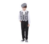 Rubies Disfraz Chulapo para niños, Chaleco con camisa, pantalón y gorra, Oficial San Isidro, Chulapo madrileño