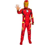 Rubies Disfraz clásico oficial de Iron Man para adulto, talla S