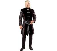 Rubies Disfraz Daemon Taryagen para hombre, Túnica con broches y hombreras y cinturón con hebilla, Licencia Oficial Juego de Tronos para Carnavalm, Halloween, fiestas y cosplay