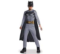 RUBIES- Disfraz de Batman Justice League para niño Talla L Gorros, máscaras y accesorios para fiesta, Multicolor, 7-8 ans-117 à 128 cm (rubi-640166/L 128cm)