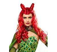 Rubies Disfraz de Batman y Robin Poison Ivy, peluca ondulada para mujeres adultas para fiestas temáticas y Halloween, talla única, Como se muestra, talla única
