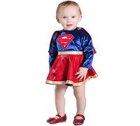Rubie's Disfraz de bebé Supergirl niños 6-12 meses, multicolor, 300688-6-12M