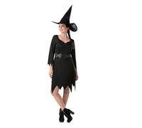 Rubies Disfraz de bruja seductora para adultos, oficial, grande, negro