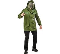 Rubies Disfraz de DC The Riddler: The Batman Movie Deluxe para hombre, como se muestra, talla L