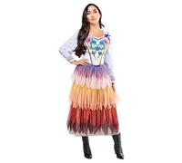 Rubies Disfraz de Lucy Gray Baird de los juegos del hambre para mujeres: balada de pájaros cantores y serpientes, Como se muestra, Large