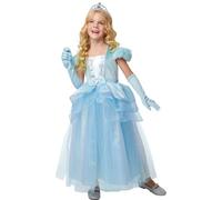 Rubies - Disfraz de lujo princesa azul (niño), talla 5-6 años