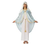 Rubies Disfraz de María Bíblica para mujer, Azul/claro, Large