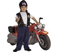 Rubies - Disfraz de Motorista, para niños, Talla T (885629-T)